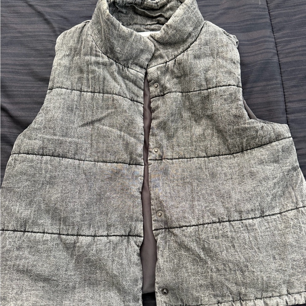 Marc New York Heathered Gray Women's Vest